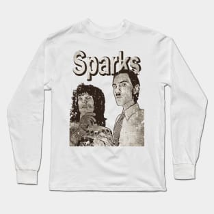 Sparks // Vintage Style Design Long Sleeve T-Shirt